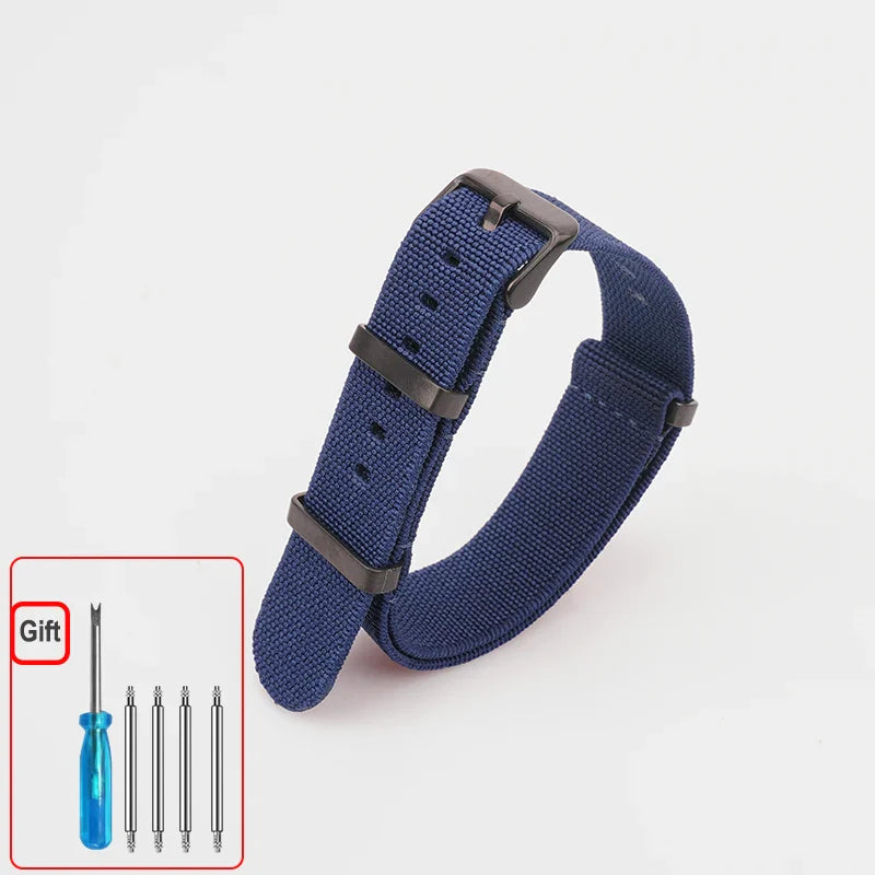 Amazfit Nylon Watch Band NATO Strap Waterproof Washable Elastic BandsCo Straps