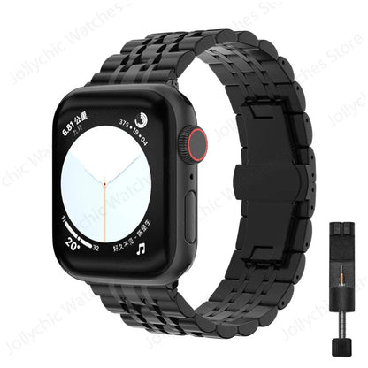 Apple Watch Stainless Steel Band - Elegant, Durable Design BandsCo Straps