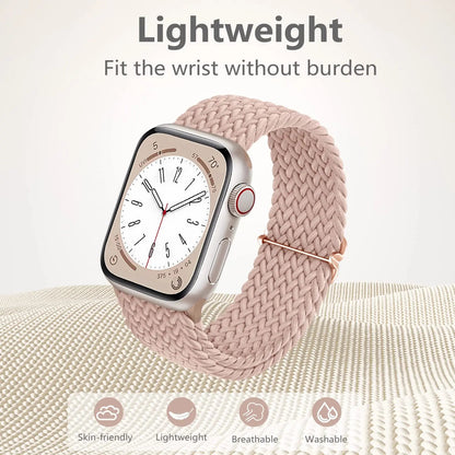 Apple Watch Braided Strap - Soft Elastic Nylon Band BandsCo Straps