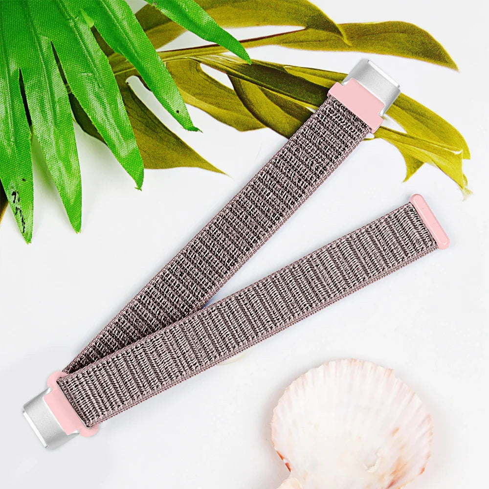 Fitbit Luxe Nylon Band - Elastic, Comfortable, Stylish Strap BandsCo Straps