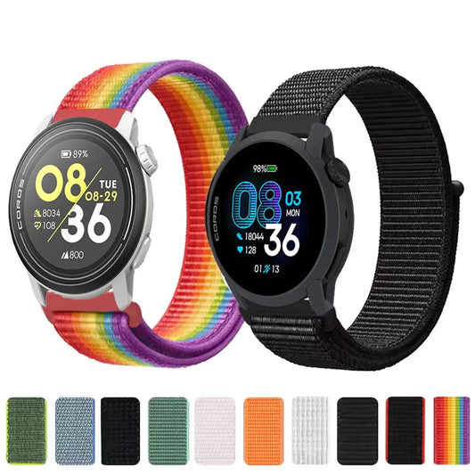 OnePlus Smartwatch Nylon Loop Band - Adjustable Velcro Sport Watch Strap BandsCo Straps