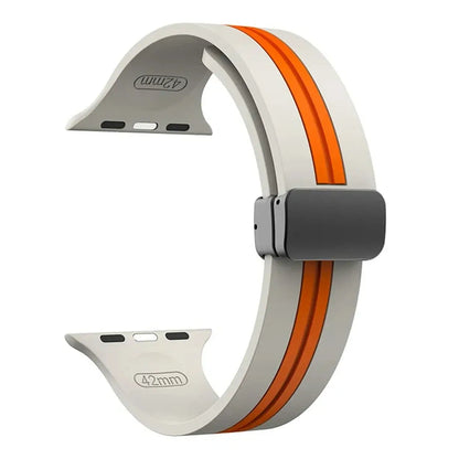 Apple Watch Silicone Strap - Durable Magnetic Closure Design BandsCo Straps