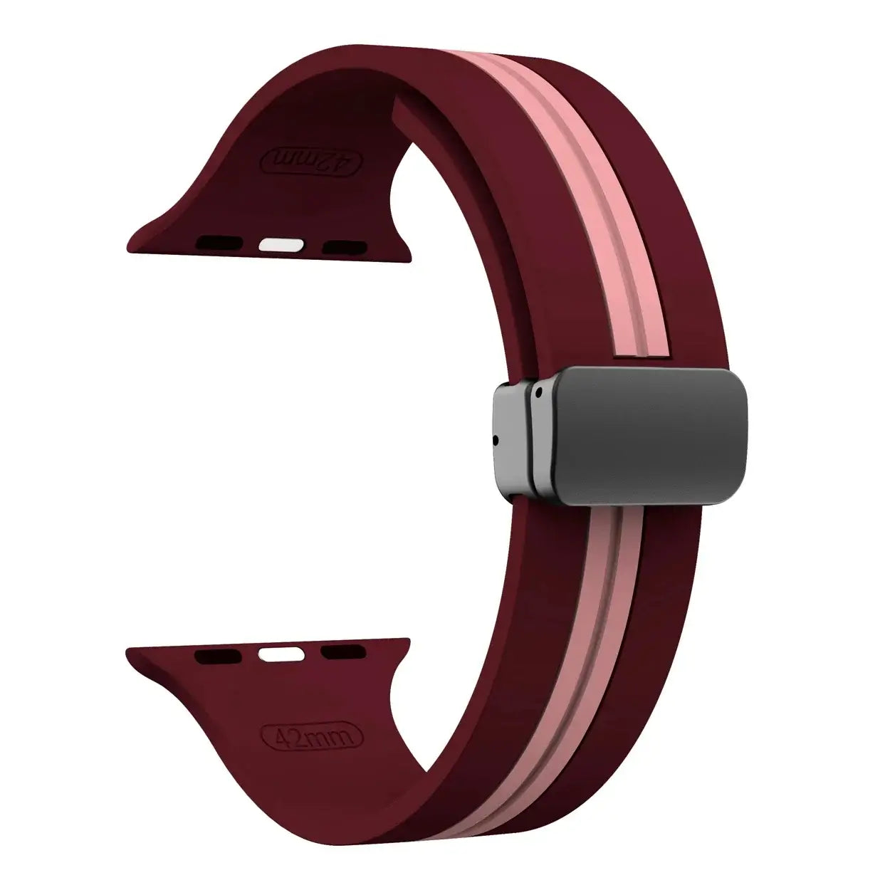 Apple Watch Silicone Strap - Durable Magnetic Closure Design BandsCo Straps