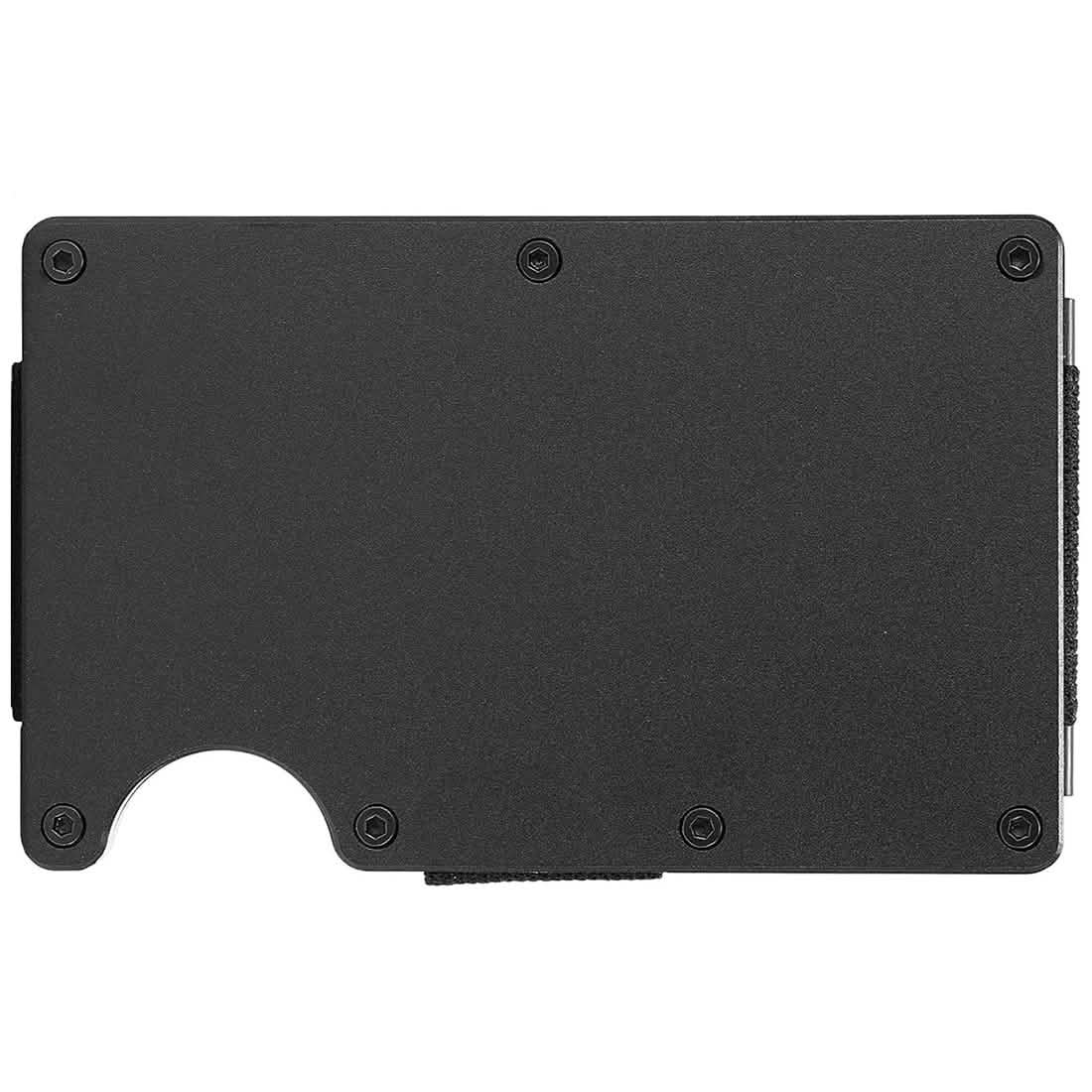 RFID Blocking Minimalist Scratch Resistant Slim Credit Card Holder Wallet with Easily Removable Money Clip DailySale