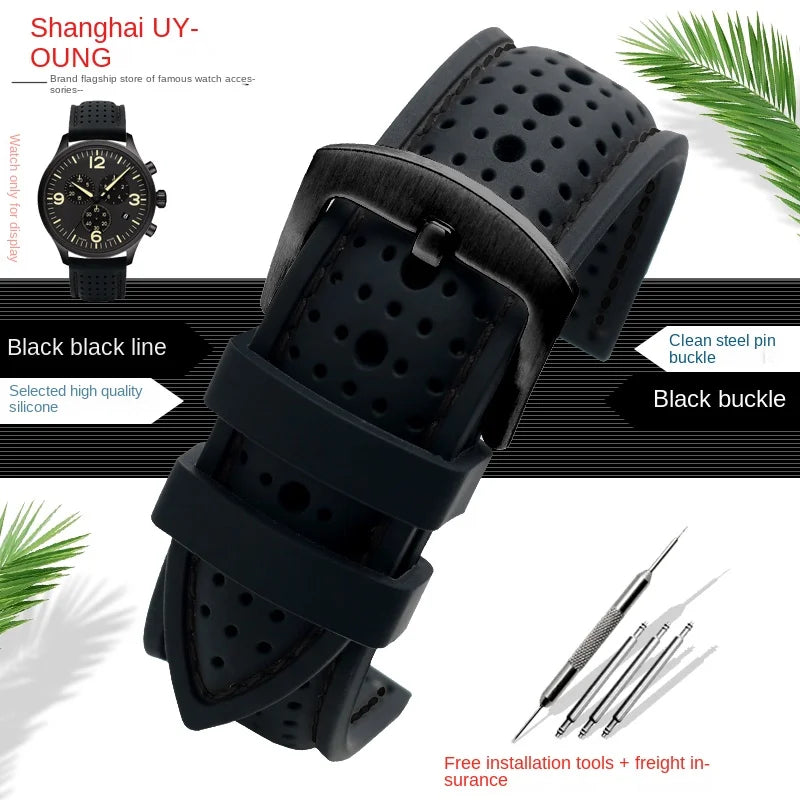 Amazfit Band Breathable Silicone Sport Strap for Watches BandsCo Straps