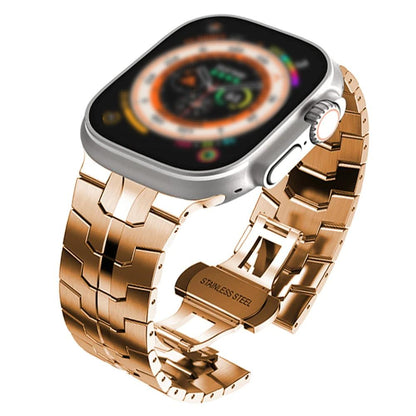 Stainless Steel Link Bracelet Band for Apple Watch - Wristwatchstraps.co