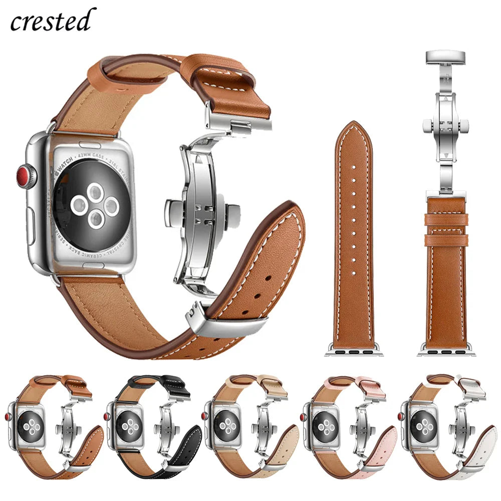 Apple Watch Leather Strap - Classic, Stylish, Comfortable BandsCo Straps