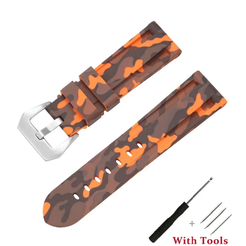 Polar Silicone Watch Band for Polar Smartwatch - Waterproof Sport Strap, Unisex BandsCo Straps