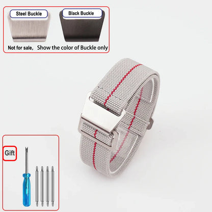 COROS Elastic Nylon Watch Band Universal Fit Parachute Style BandsCo Straps