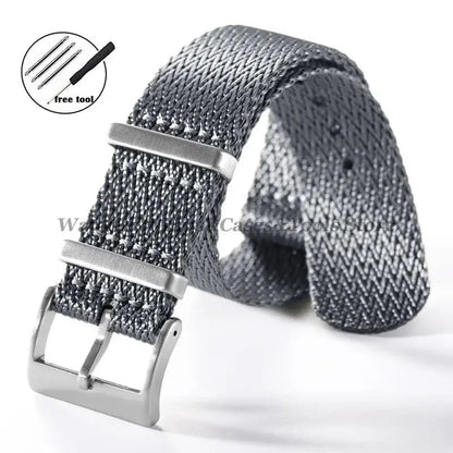 Amazfit Nylon Military Strap Watch Band Premium Durable BandsCo Straps
