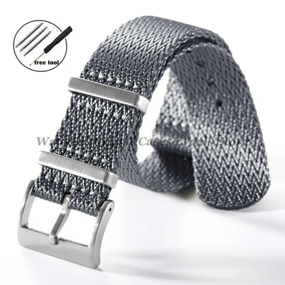 Amazfit Nylon Military Strap Watch Band Premium Durable BandsCo Straps