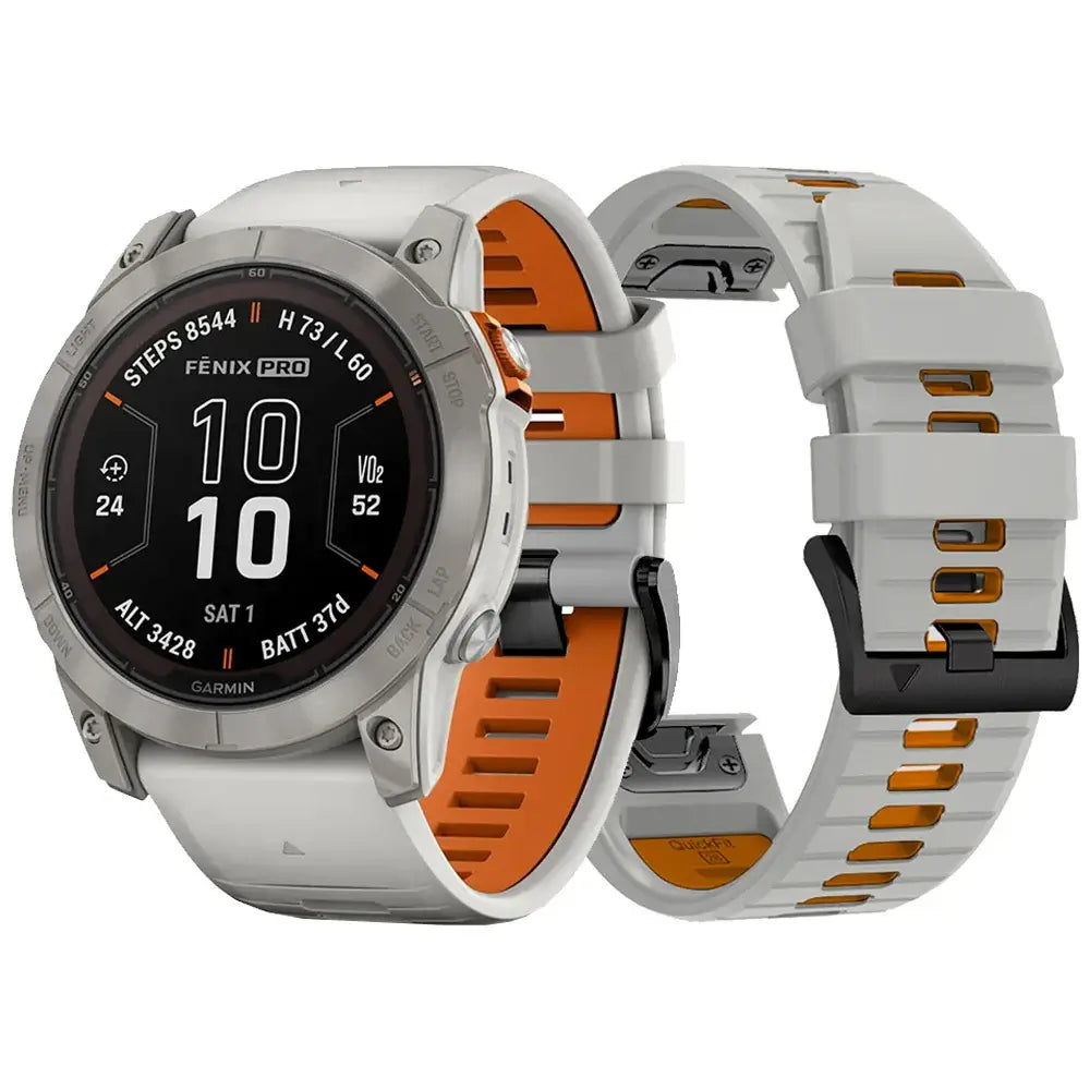 Garmin Soft Silicone Band - QuickFit Stylish and Comfortable BandsCo Straps