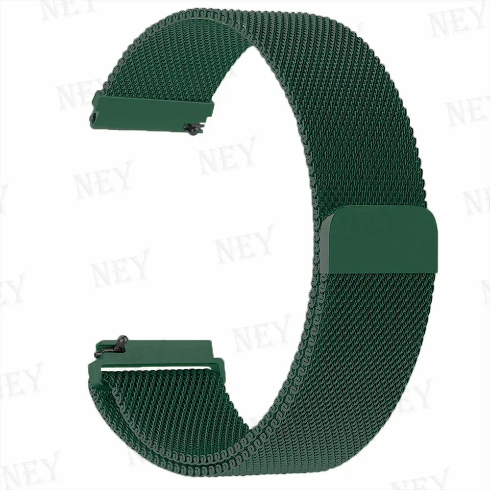 COROS Milanese Loop Band Stainless Steel Strap for Smartwatch BandsCo Straps