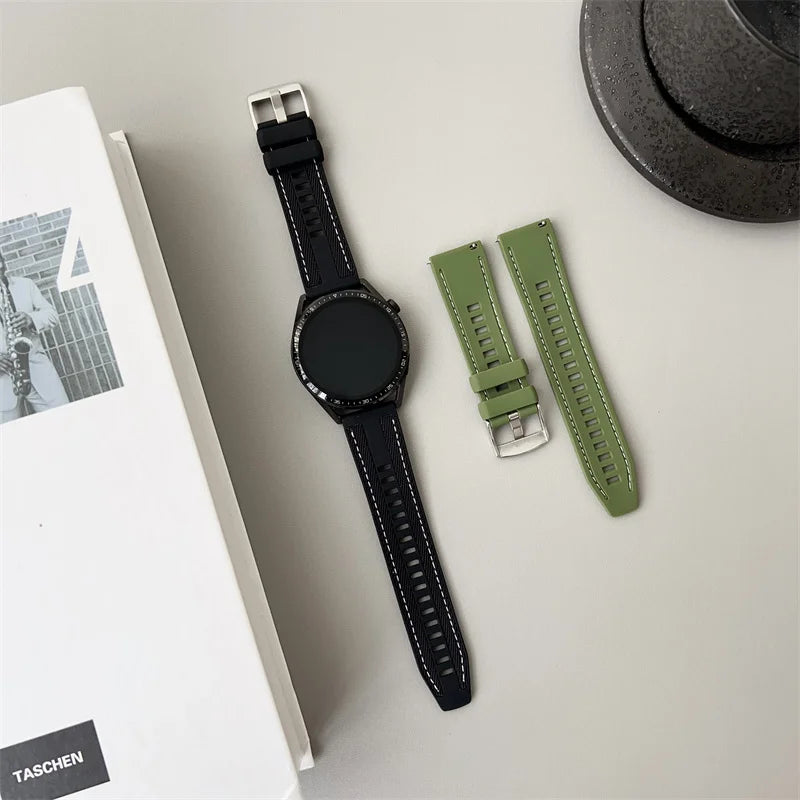 OnePlus Smartwatch Silicone Watch Band Breathable Sport Strap Replacement BandsCo Straps