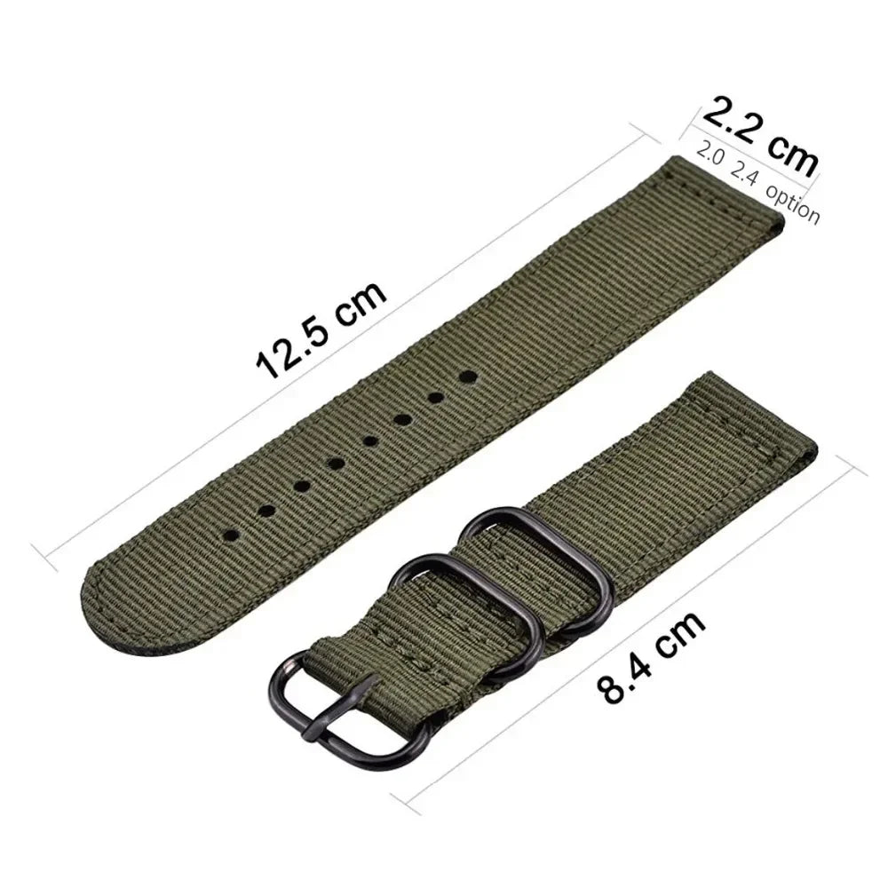 OnePlus Watch Bands Nylon Fabric Sport Strap Replacement Wristband BandsCo Straps