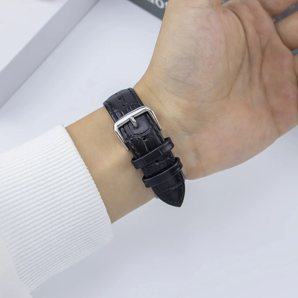 Garmin Leather Strap - Premium Replacement Band BandsCo Straps
