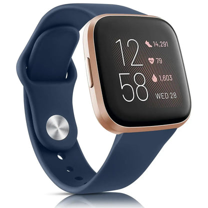 Fitbit Versa & Sense Silicone Strap - Soft Waterproof Design BandsCo Straps