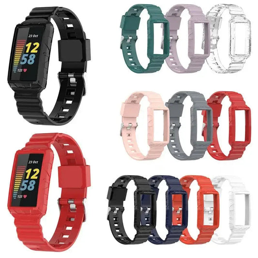 Fitbit Charge 5 6 Silicone Strap - Comfortable, Flexible BandsCo Straps
