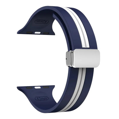 Apple Watch Silicone Strap - Durable Magnetic Closure Design BandsCo Straps