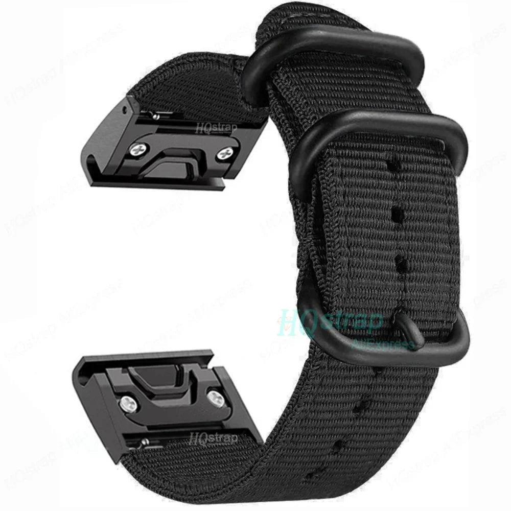 Garmin Canvas Nylon Strap - Durable, Lightweight, Versatile BandsCo Straps