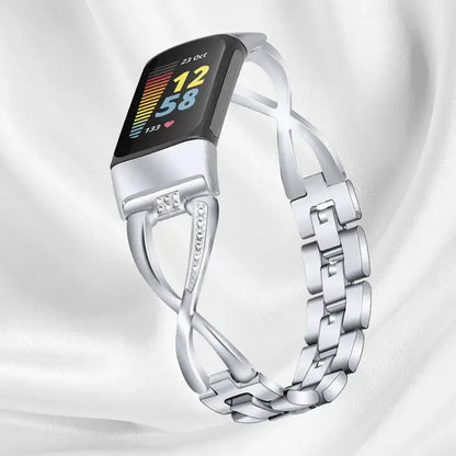 Fitbit Charge 5 6 Stainless Steel Band - Elegant and Durable BandsCo Straps