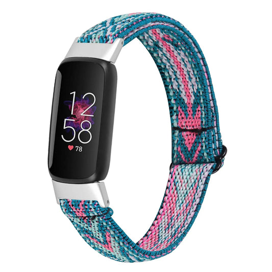 Fitbit Luxe Nylon Elastic Band - Soft Breathable Strap BandsCo Straps