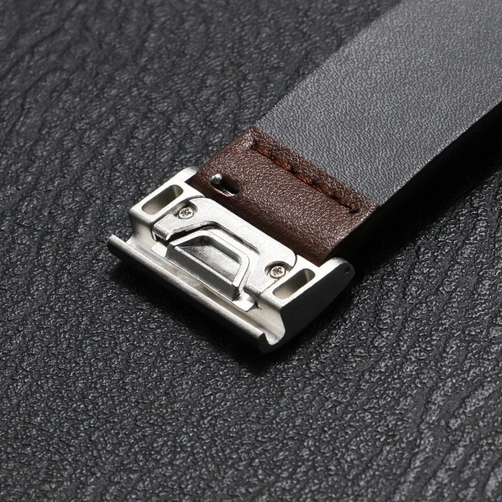 Garmin Leather Watch Band - Premium Comfort Stylish Design BandsCo Straps