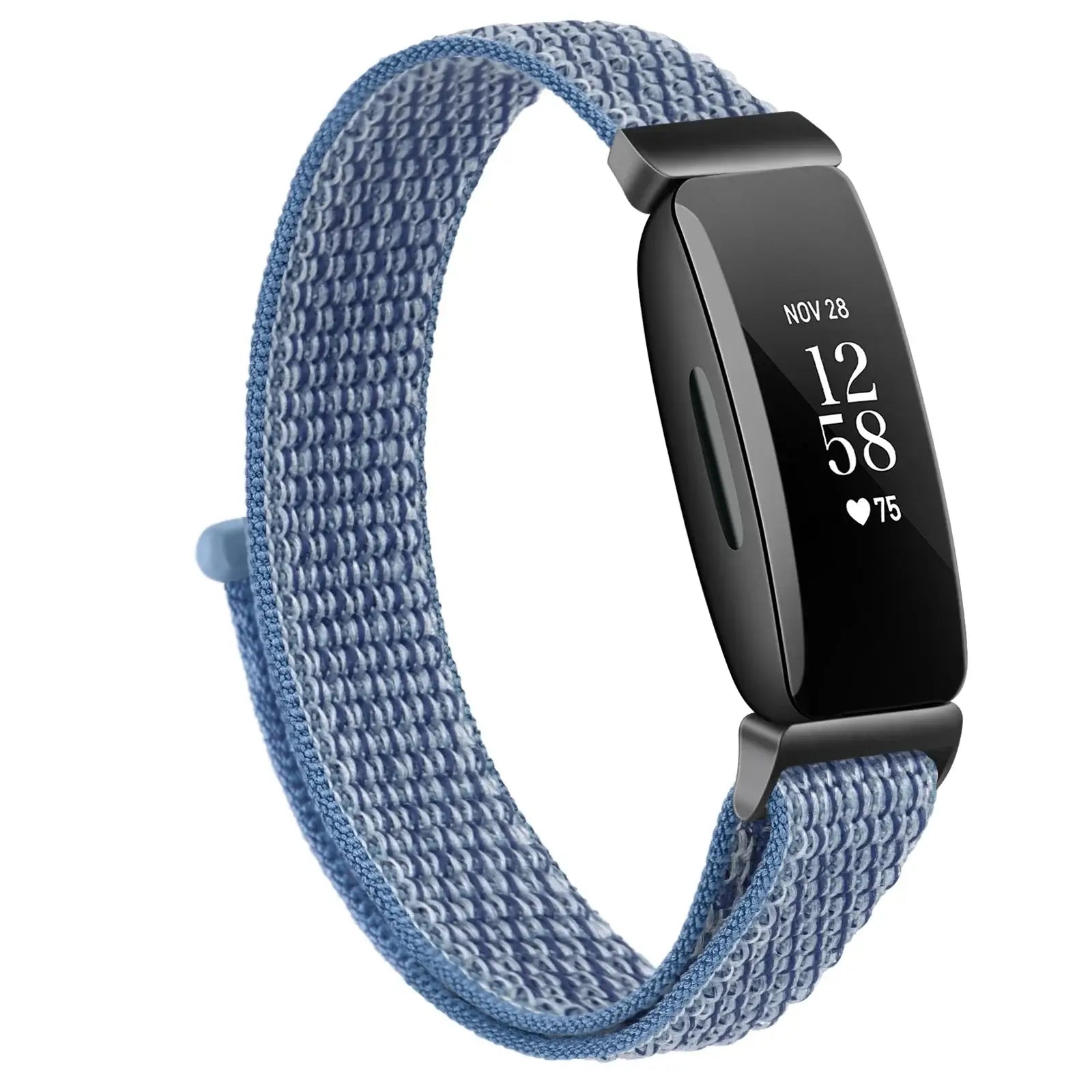 Fitbit Inspire 2, 1, HR Nylon Velcro Band - Versatile Strap BandsCo Straps