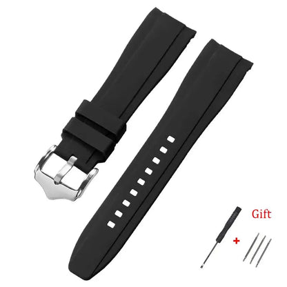 Amazfit Silicone Watch Band Curved End Waterproof Comfort Fit BandsCo Straps