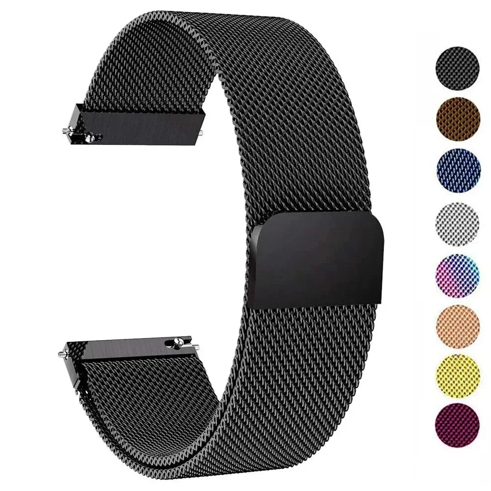 OnePlus Smartwatch Milanese Loop Band Magnetic Metal Bracelet Strap BandsCo Straps