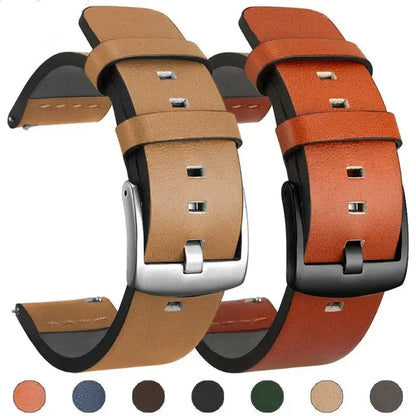 Amazfit Leather Watch Band High Quality Strap for Smartwatch BandsCo Straps