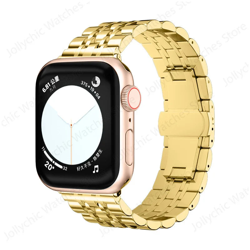 Apple Watch Stainless Steel Band - Elegant, Durable Design BandsCo Straps