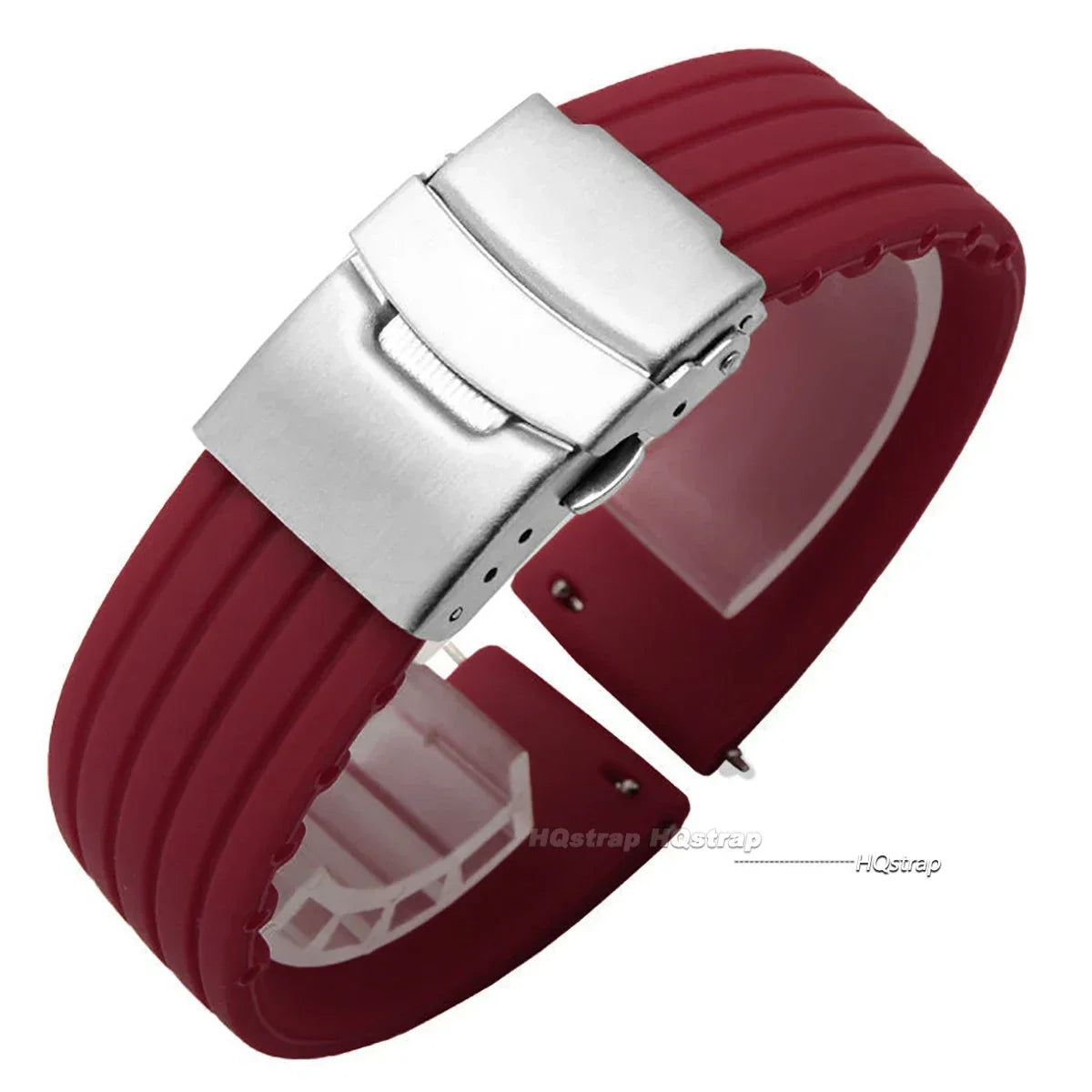 Amazfit Silicone Watch Strap with Deployment Buckle - Replacement Band BandsCo Straps