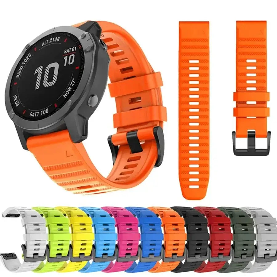 Garmin Silicone Band - Durable QuickFit Fitness Strap BandsCo Straps