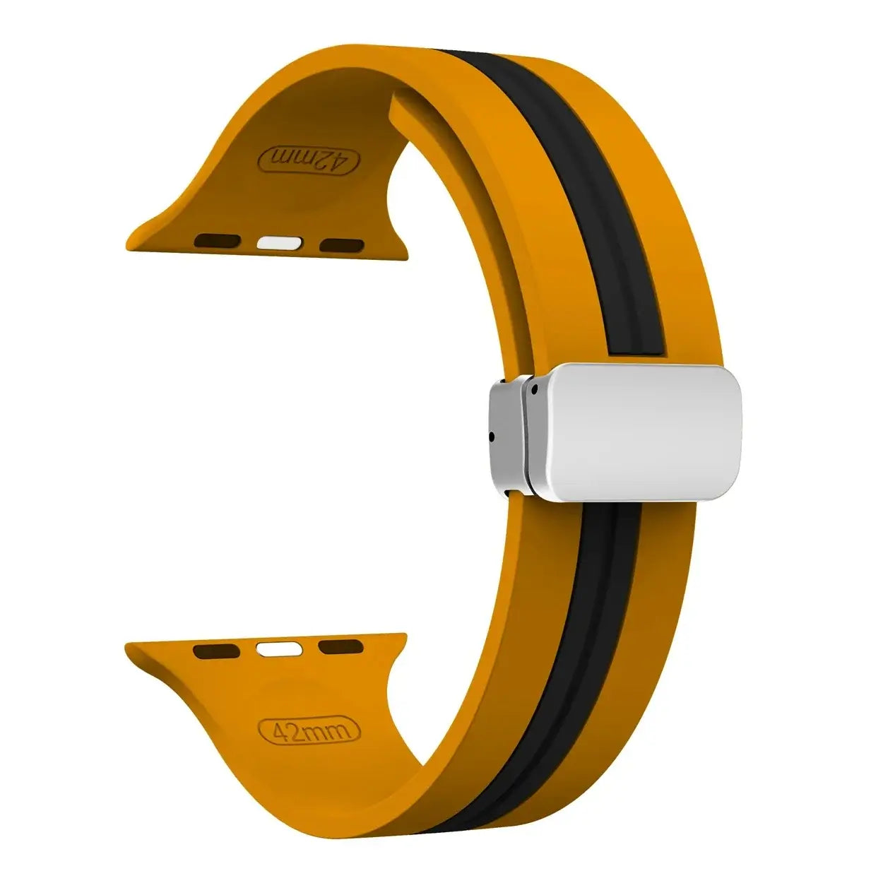 Apple Watch Silicone Strap - Durable Magnetic Closure Design BandsCo Straps