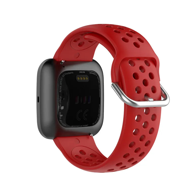 Breathable Silicone Fitbit Versa & Sense Bands BandsCo Straps