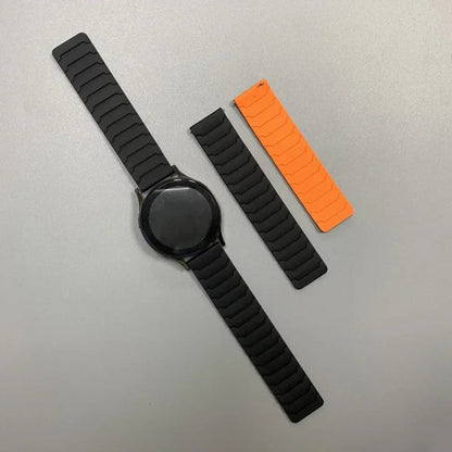 Amazfit Silicone Magnetic Watch Band Replacement Strap For Sports Watch BandsCo Straps