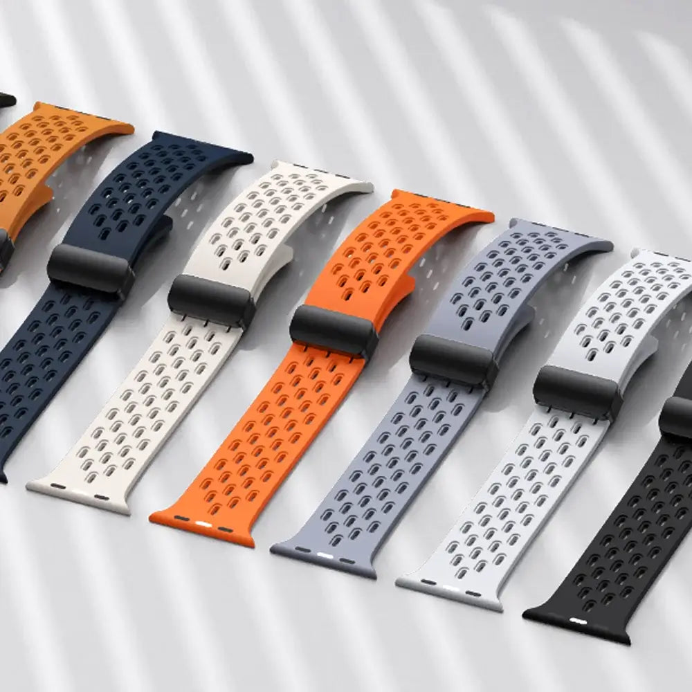 Apple Watch Silicone Strap - Breathable Comfortable Band BandsCo Straps