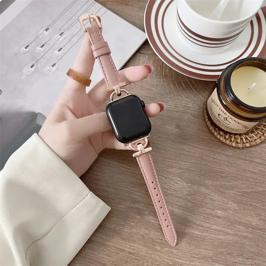 Apple Watch Genuine Leather Strap - Classic Durable Design BandsCo Straps