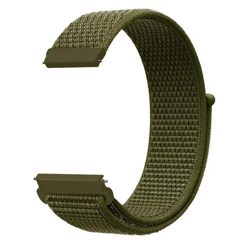 Polar Bands Nylon Loop Watch Strap Velcro Clasp Unisex BandsCo Straps