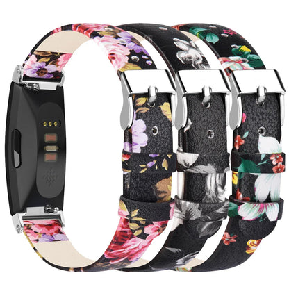 Fitbit Inspire 2, 1, HR Leather Strap - Premium Comfortable Band BandsCo Straps