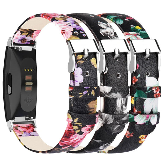 Fitbit Inspire 2, 1, HR Leather Strap - Premium Comfortable Band BandsCo Straps