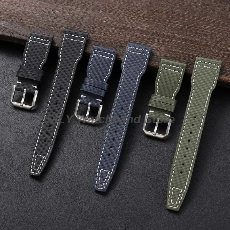 COROS Nylon Canvas Watch Band Replacement Strap for Men Women BandsCo Straps