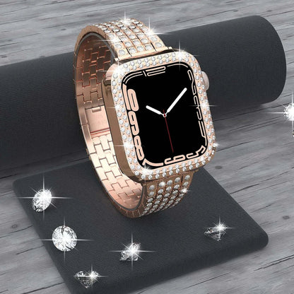 Apple Watch Bedazzled Stainless Steel Strap - Elegant Design BandsCo Straps