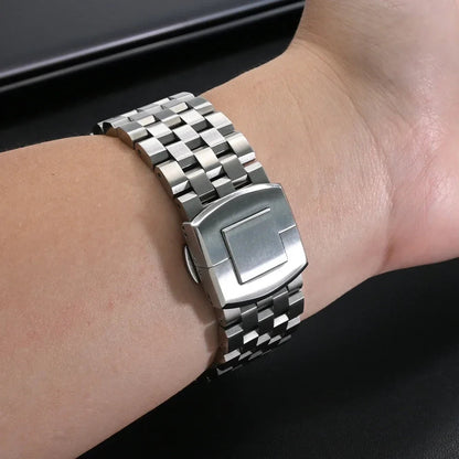 Garmin Stainless Steel Strap - Durable Elegant Bracelet BandsCo Straps