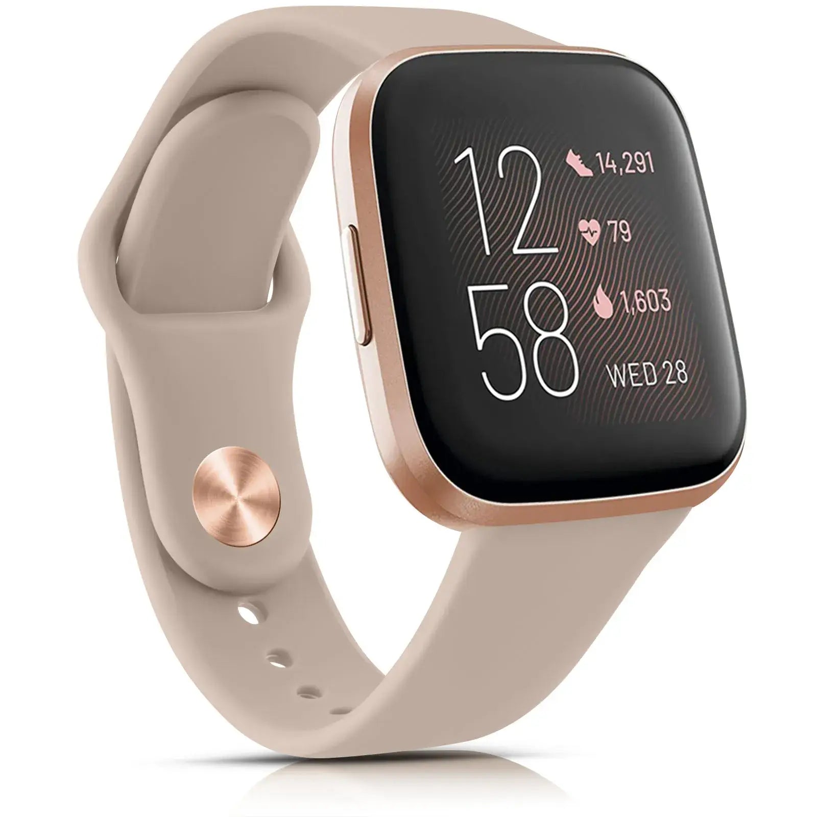 Fitbit Versa & Sense Silicone Band - Soft Colorful Straps BandsCo Straps