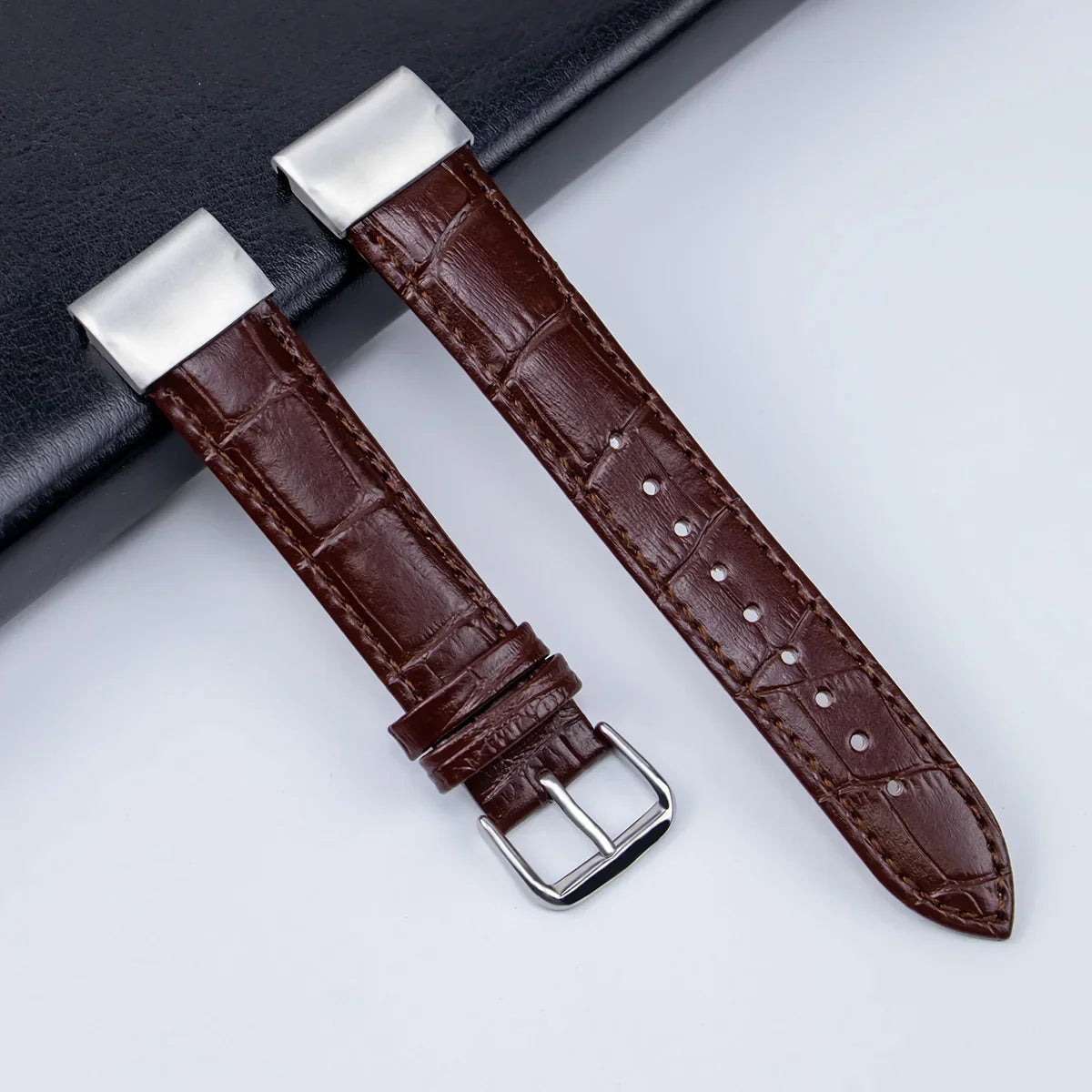Garmin Leather Strap - Premium Replacement Band BandsCo Straps