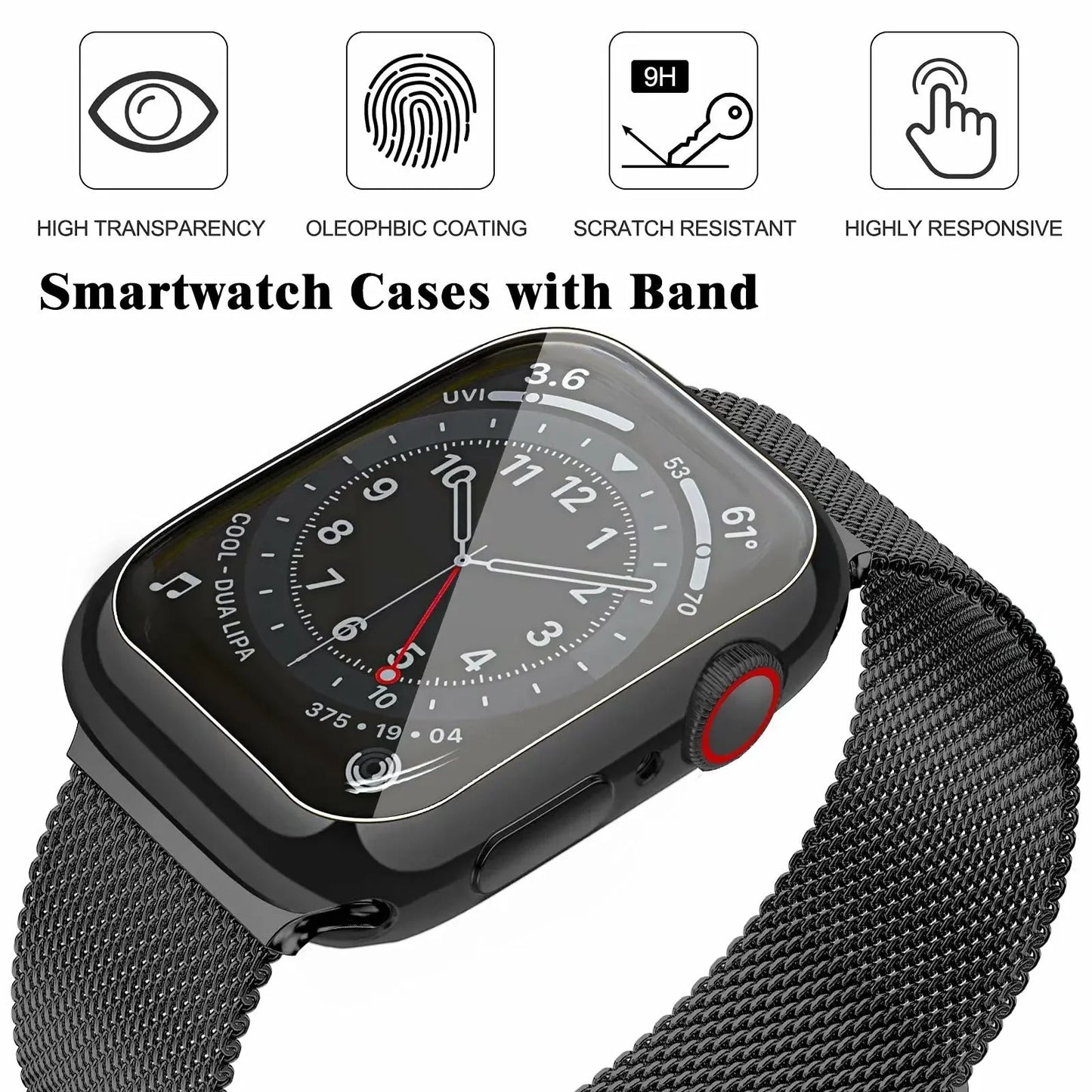 Apple Watch Milanese Loop Band - Premium Stainless Steel, Sleek BandsCo Straps