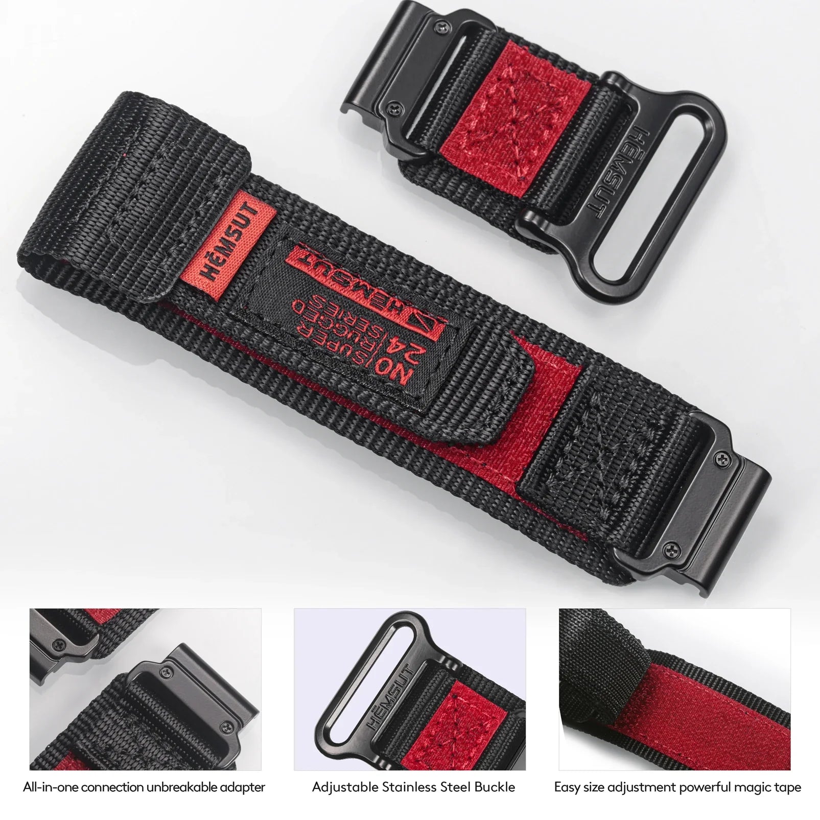 Garmin Nylon Band - Durable Military Sports Strap BandsCo Straps