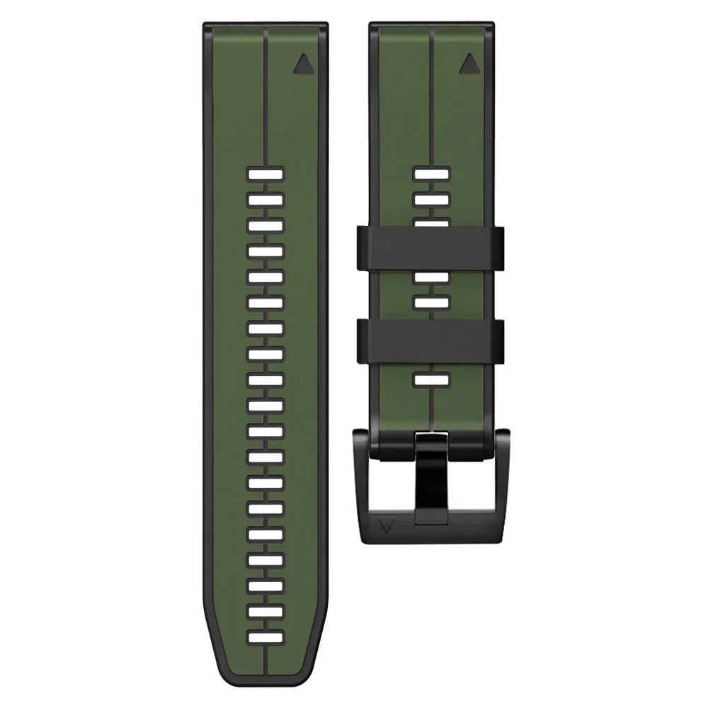 Garmin QuickFit Silicone Strap - Comfortable, Versatile Design BandsCo Straps